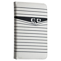 Housse coque étui pour Samsung Galaxy Tab 7 Plus P6200 avec sytème de rotation à 360 degrès motif SC04 + stylet HF18