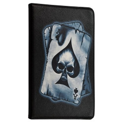 Housse coque étui pour Samsung Galaxy Tab 10.1 P7500 avec sytème de rotation à 360 degrès motif HF11