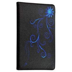 Housse coque étui pour Samsung Galaxy Tab 10.1 P7510 avec sytème de rotation à 360 degrès motif HF15