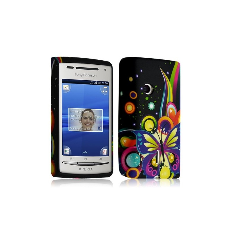 Housse étui coque en gel pour Sony Ericsson Xperia X8 avec motif HF05