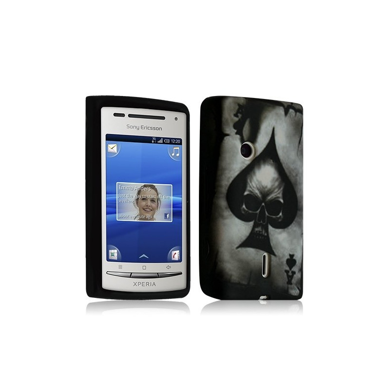 Housse étui coque en gel pour Sony Ericsson Xperia X8 avec motif HF11