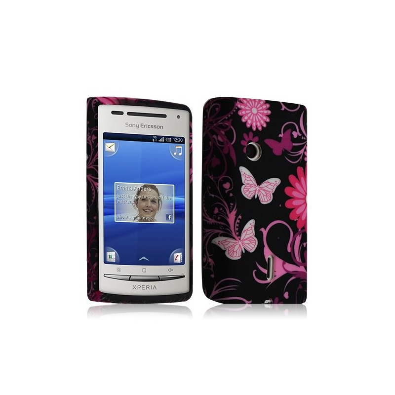 Housse étui coque en gel pour Sony Ericsson Xperia X8 avec motif HF13