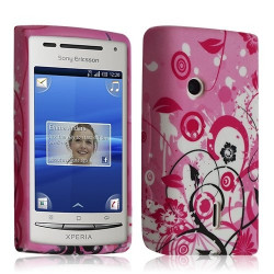 Housse étui coque en gel pour Sony Ericsson Xperia X8 avec motif HF17