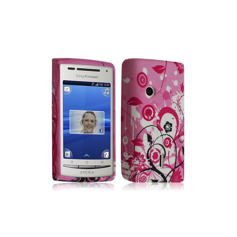 Housse étui coque en gel pour Sony Ericsson Xperia X8 avec motif HF17