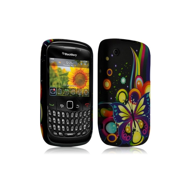 Housse étui coque en gel pour BlackBerry Curve 3G 9300 avec motif HF05