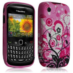 Housse étui coque en gel pour BlackBerry Curve 3G 9300 avec motif HF17