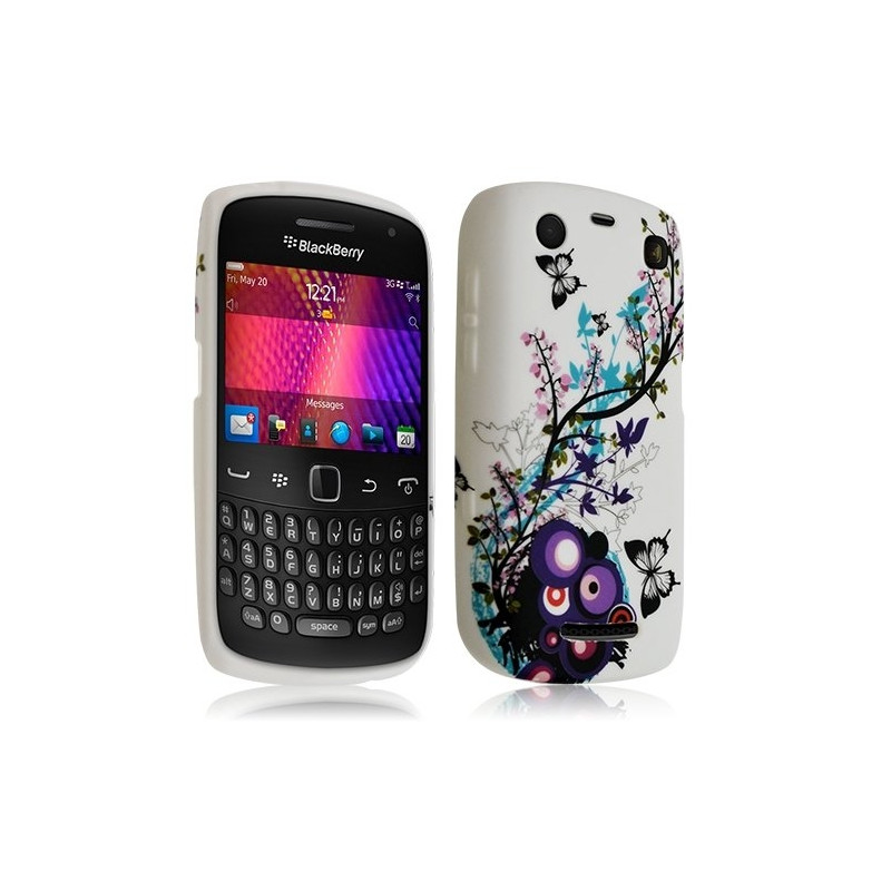 Housse étui coque en gel pour BlackBerry Curve 9360 avec motif HF01