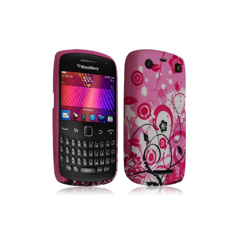 Housse étui coque en gel pour BlackBerry Curve 9360 avec motif HF17