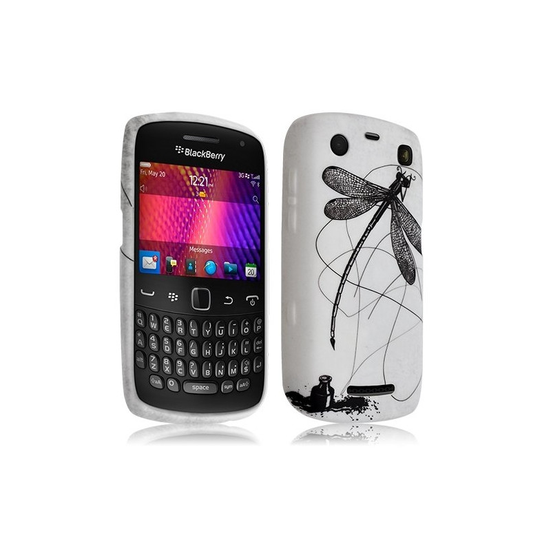 Housse étui coque en gel pour BlackBerry Curve 9360 avec motif LM01