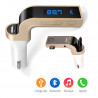 Kit Bluetooth Mains Libres Voiture Chargeur USB pour Smartphone