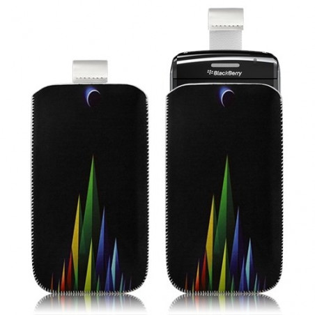 Housse coque étui pochette pour BlackBerry Bold 9780 avec motif LM02