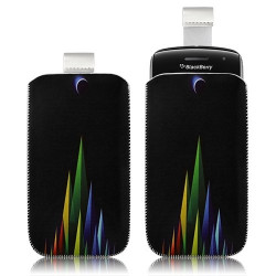 Housse coque étui pochette pour BlackBerry Curve 9380 avec motif LM02