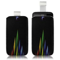 Housse coque étui pochette pour HTC One X avec motif LM02