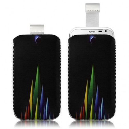 Housse coque étui pochette pour HTC Sensation XL avec motif LM02