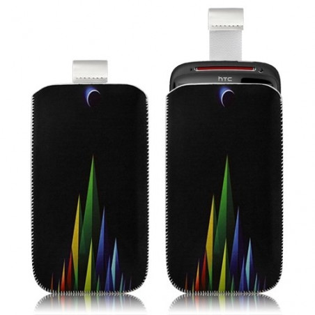 Housse coque étui pochette pour HTC Sensation XE avec motif LM02