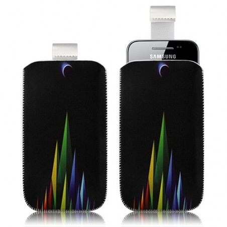 Housse coque étui pochette pour Samsung Galaxy Ace S5830 avec motif LM02