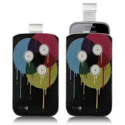 Housse coque étui pochette pour Samsung Galaxy Gio S5660 avec motif LM08