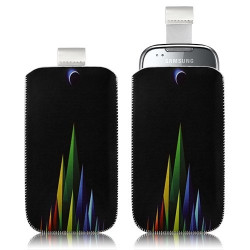 Housse coque étui pochette pour Samsung Galaxy Naos i5801 avec motif LM02