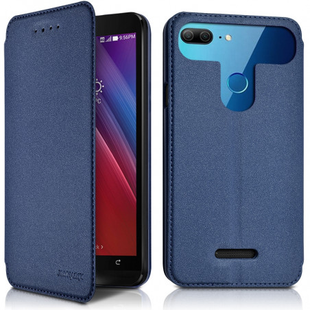 Etui à Rabat Couleur Bleu (Ref.5-A) pour Smartphone Orange Rise 51