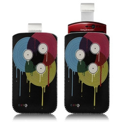 Housse coque étui pochette pour Sony Xperia Kyno V avec motif LM08