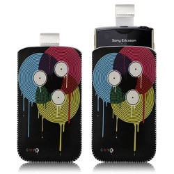 Housse coque étui pochette pour Sony Xperia Ray avec motif LM08