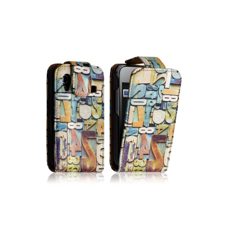 Housse coque etui pour Samsung Galaxy Ace S5830 avec Motif