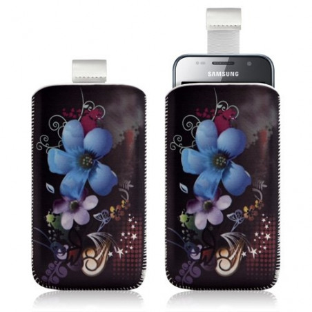 Housse coque étui pochette pour Samsung Galaxy S i9000 avec motif