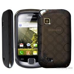 housse étui coque gel silicone pour Samsung Galaxy Fit s5670 + film de protection