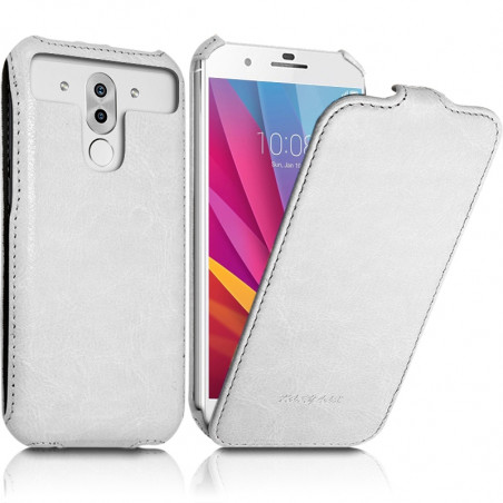 Etui à Clapet pour Smartphone Alcatel A5 Couleur Blanc (Ref.10-A)