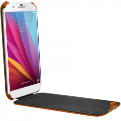 Etui à Clapet pour Smartphone Alcatel A5 Couleur Orange (Ref.10-A)