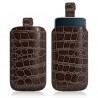 Housse coque étui pochette style croco pour Apple Ipod Touch 1G/2G/3G