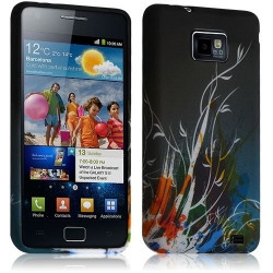 Housse coque étui gel pour Samsung Galaxy S2 motif HF34