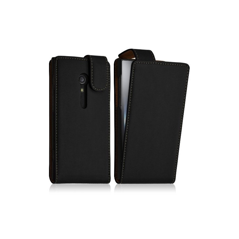 Housse coque étui pour Sony Xperia Ion couleur Noir