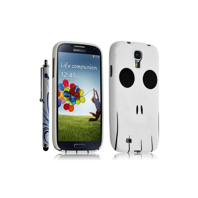 Housse Coque pour Samsung Galaxy S4 avec motif KJ15 + Stylet