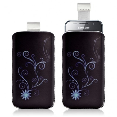 Housse coque étui pochette pour Samsung Galaxy SCL i9003 avec motif