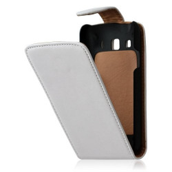 Housse coque étui pour Samsung Galaxy Xcover couleur blanc + Film protecteur