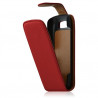 Housse coque etui pour BlackBerry Torch 9860 couleur rouge + film protecteur