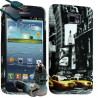 Housse Coque pour Samsung Galaxy S2 Motif LM06 + Chargeur auto