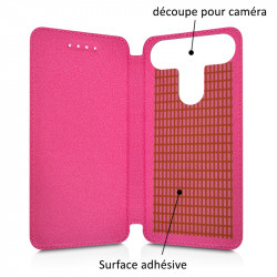 Etui à Rabat Couleur Rose (Ref.7-A) pour Condor Plume L1