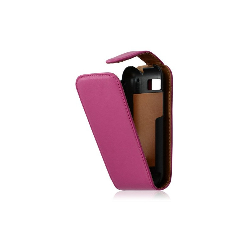 housse coque étui pour Motorola Defy couleur rose fuschia + Film protecteur