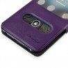 Etui de Protection double S-View Universel M Violet pour Archos Junior Phone