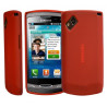 housse étui coque en gel rouge pour Samsung Wave 2 s8530 + film protecteur