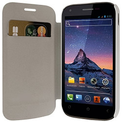 Coque Housse Etui à rabat latéral et porte-carte pour Wiko Cink Peax 2 avec motif KJ26B