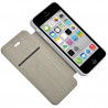 Coque Housse Etui à rabat latéral et porte-carte pour Apple iPhone 5C avec motif HF30 + Film de Protection