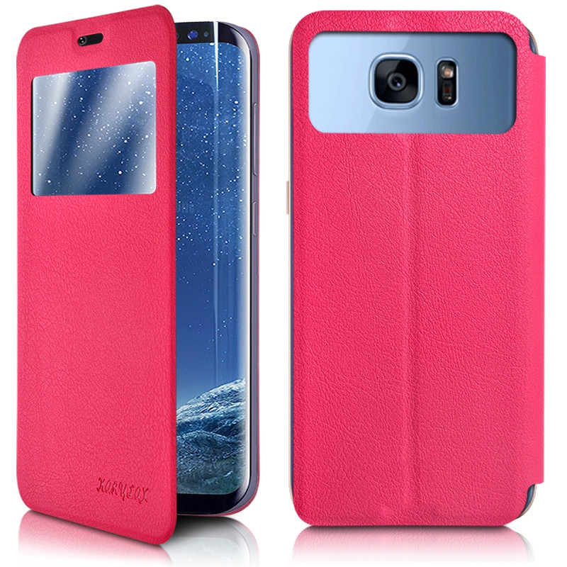 Etui S-view Couleur Rose (Ref.3-A) pour Archos Core 55S Ultra