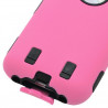 Housse étui coque pour Apple Iphone 3G / 3GS couleur rose + Film de protection