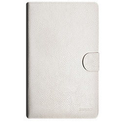 Housse Etui Universel à Rabat Fonction Support Couleur Blanc pour Tablette Archos 70 Xenon 7"