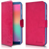 Housse Coque Etui S-view Universel Couleur Rose Fushia pour Archos 50b Platinium