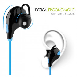 Écouteurs Bluetooth Sport pour tous les smartphones IOS Android