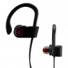 Écouteurs Bluetooth Tour d'Oreille Noir pour Crosscall ACTION-X3